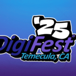 A collage of young filmmakers, cameras, and live screenings celebrating 10 years of DigiFest® Temecula — showcasing creativity, storytelling, and community.