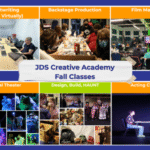 Students performing in a fall musical theatre class at JDS Creative Academy