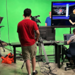 Adults with disabilities participating in a creative arts activity demonstrating confidence and self-expression